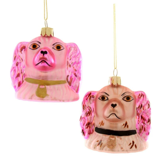 Pink Royal Spaniel Ornaments