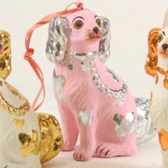 Prized Spaniel Ornaments - 3 colors available