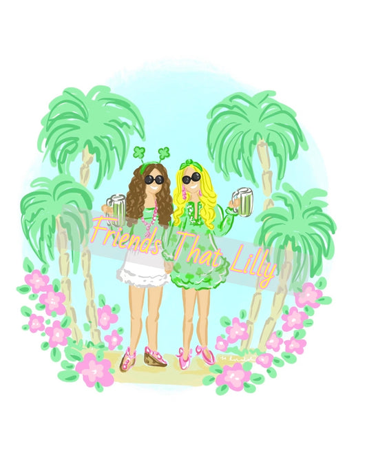 Tumblers: Shamrock Gals @ the Beach