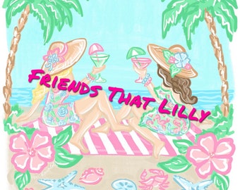 Women's T-Shirts: FTL "Summertime Picnic" Illustration Design