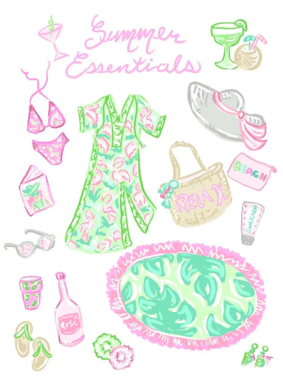 Women's T-Shirts “Summer Essentials”