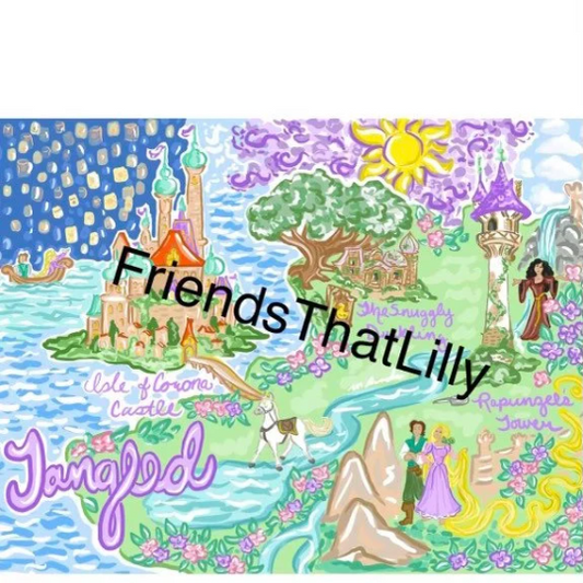 20oz & 30oz Tumblers "Tangled"