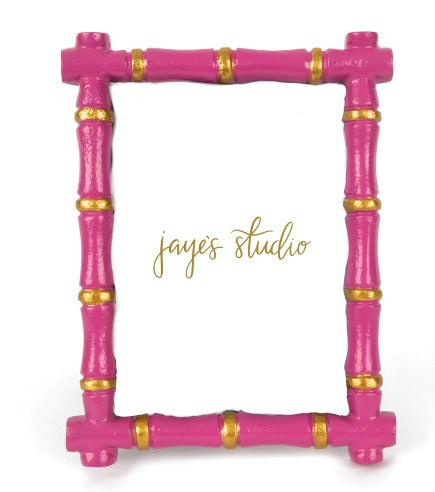 Color Block Pink Chang Mai Frame - 4" X 6", 5" X 7" or  8" X 10"