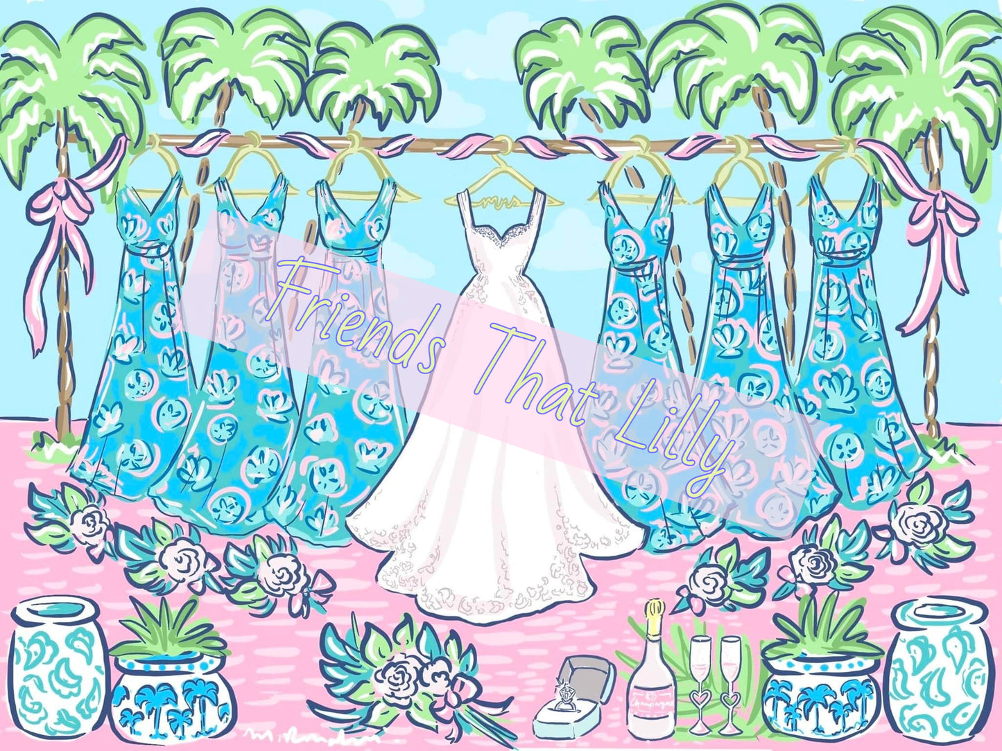 Wedding Dresses: Tumbler (Bridesmaids, Maid of Honor & Matron of Honor)