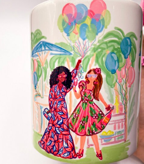 Friends That Lilly Party Girl Planters / Pencil Holders