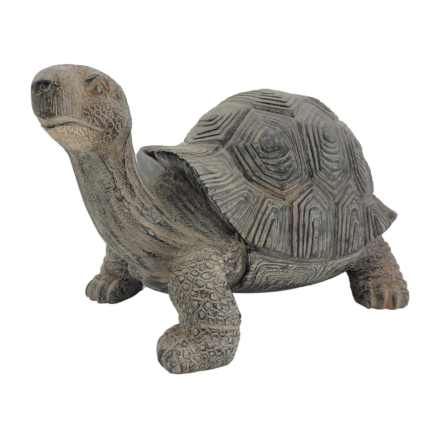ON SALE NOW! Antique Polyresin Turtle Statue