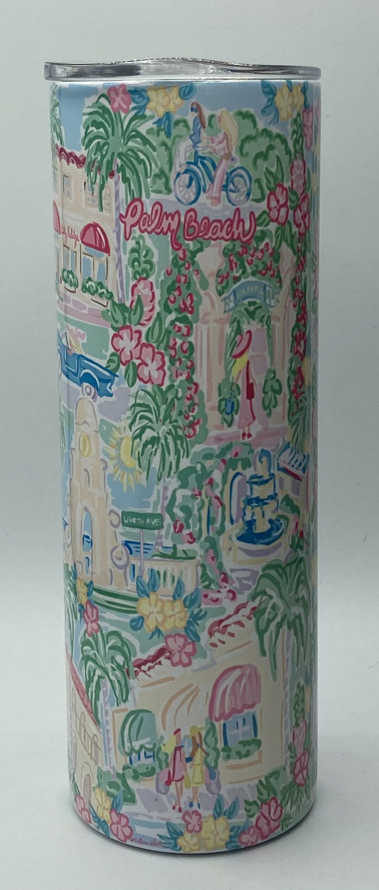Spring Sale Alert! Palm Beach Toile Tumbler Price Drop!