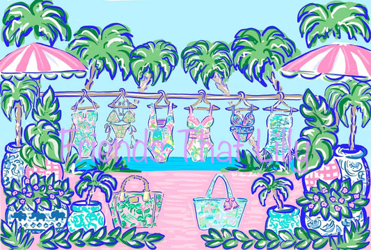 Women's T-shirts: Swimwear Collection