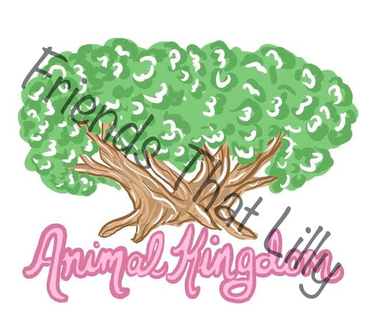 Zipper Popover: Animal Kingdom Map Design