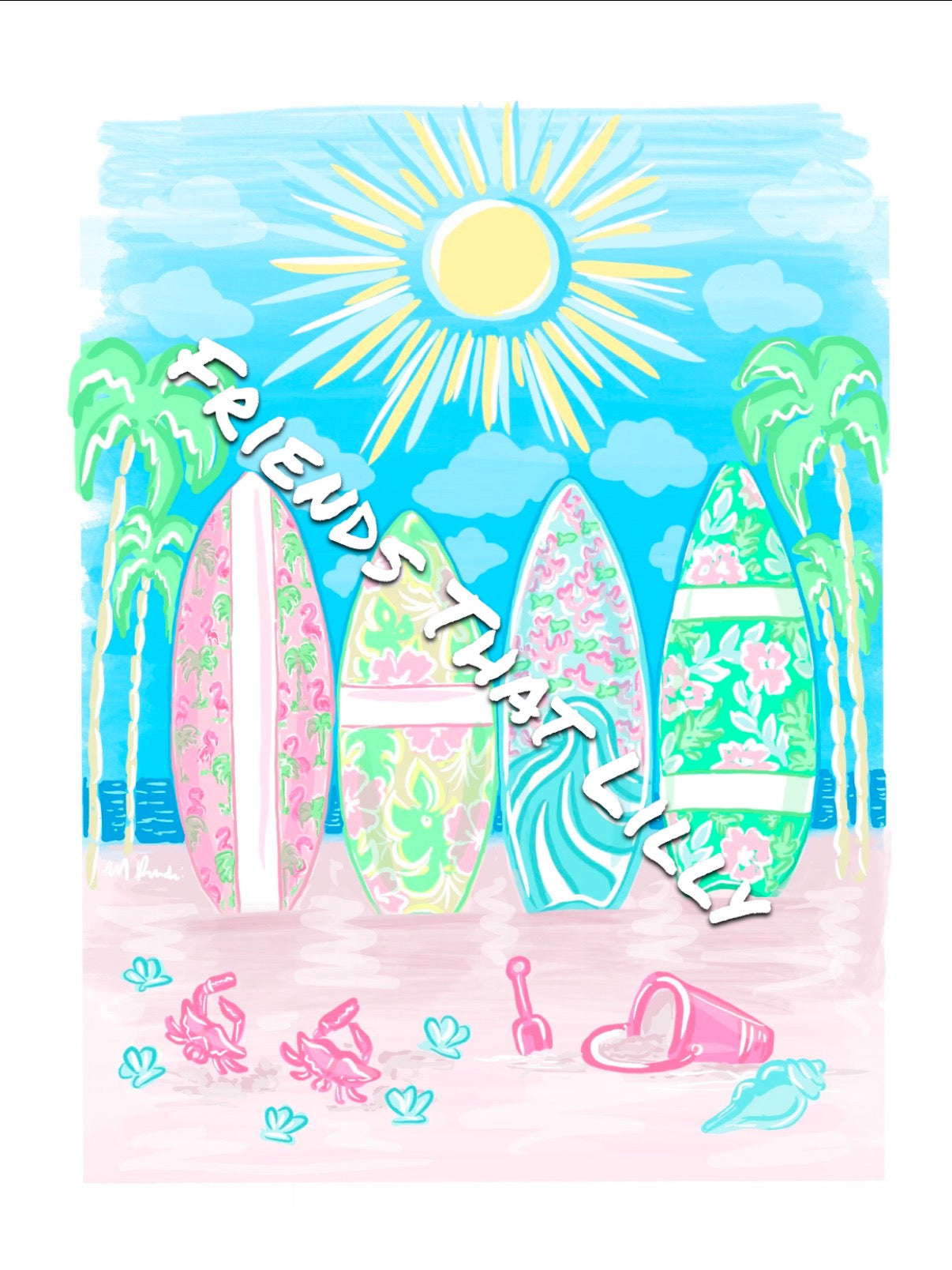 Women's T-shirts: FTL 4 Summer Surfboards