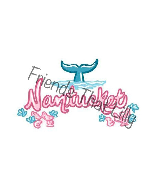 Women's Pocket Style T-Shirts: Nantucket, Mass.