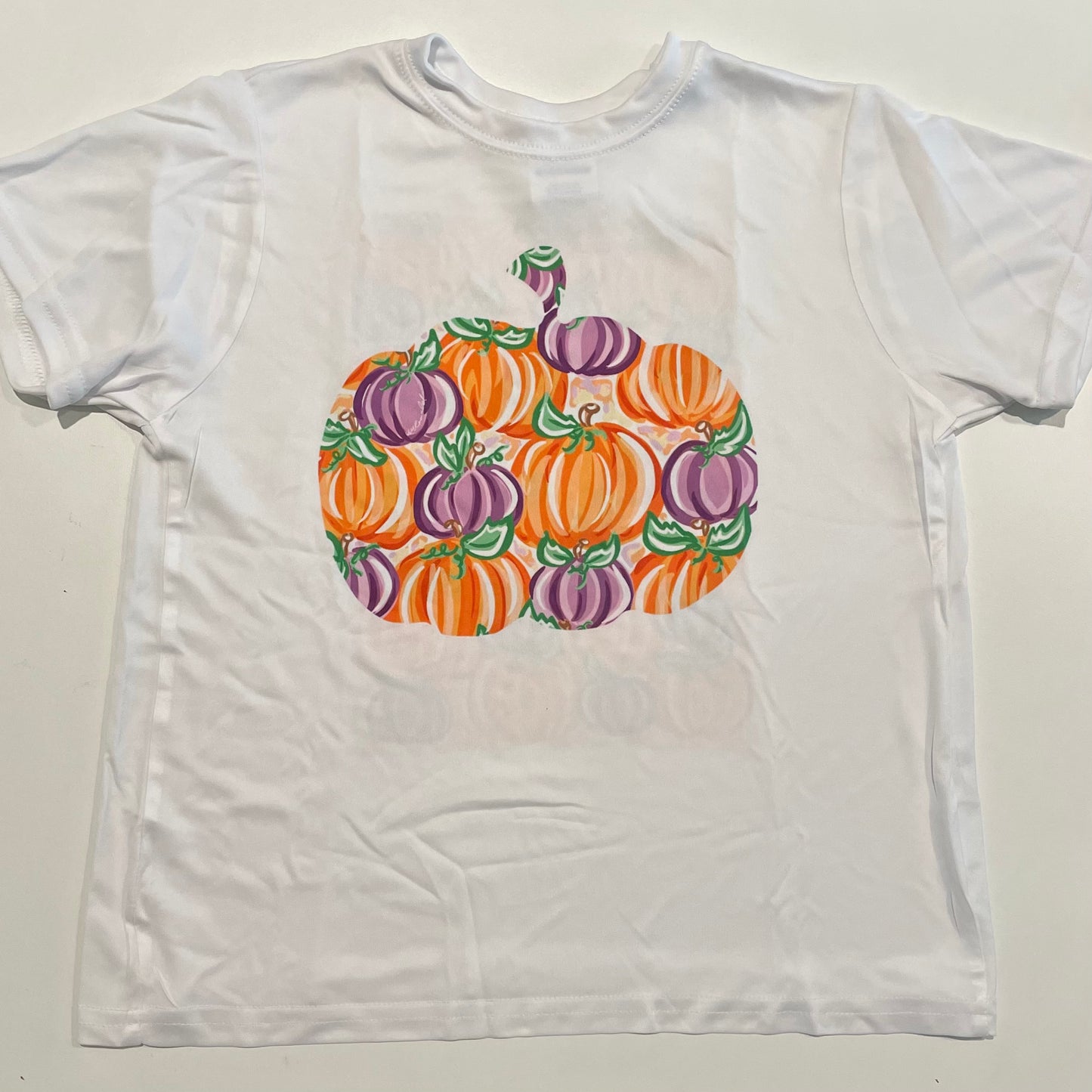 SALE! Kids Friends That Lilly Purple & Orange Pumpkins Illustration Shirts