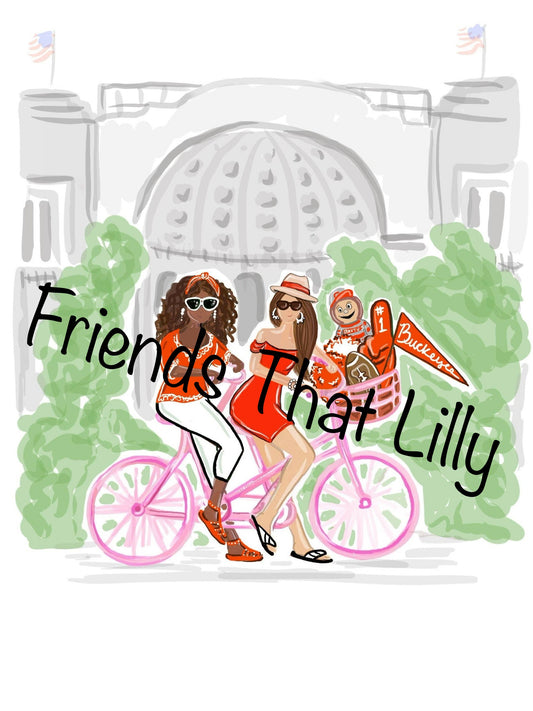 SALE! Ohio Buckeyes Inspired illustration Shirts