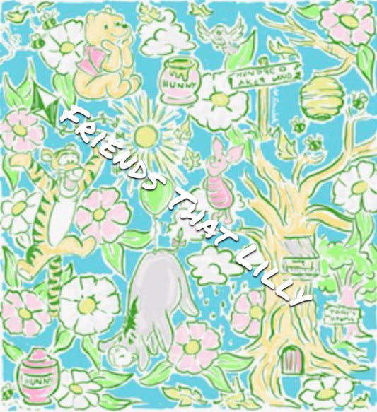 Women's Pocket Style T-Shirts: Pooh Bear