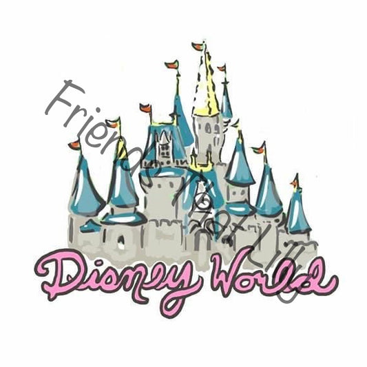 Zipper Popover: Disney Parks Orlando Map Design