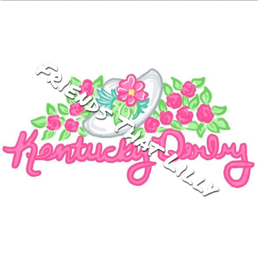 Women's Pocket Style T-Shirts: Kentucky Derby