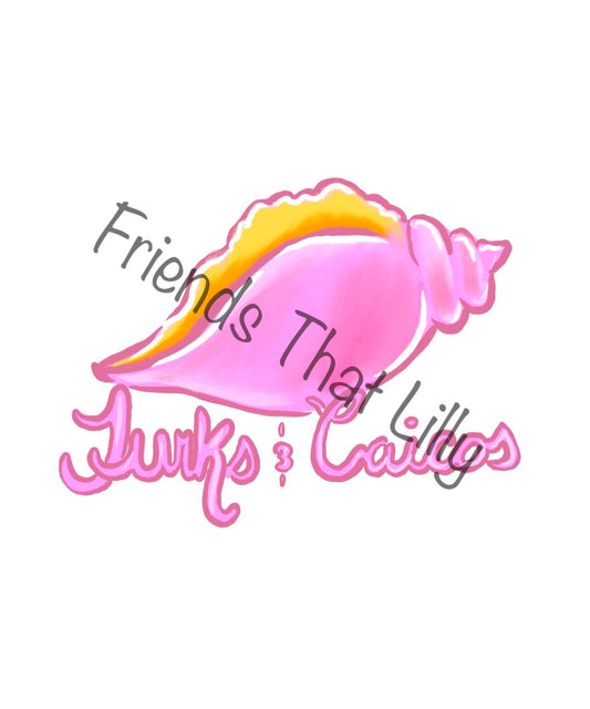 Women's Pocket Style T-Shirts: Turks & Caicos