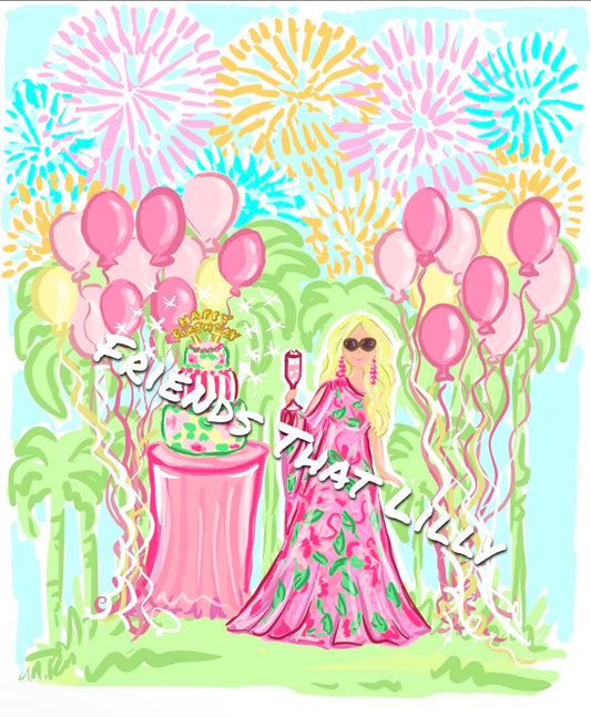 Women's T-shirts: FTL Birthday Girl *no text