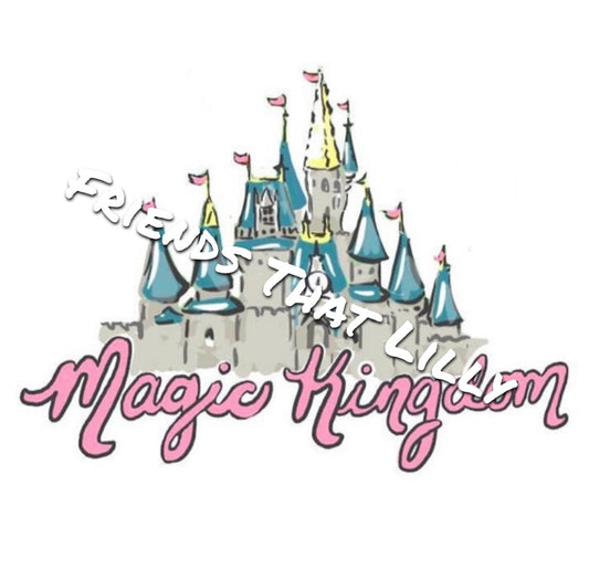 Women's Pocket Style T-Shirts: Magic Kingdom