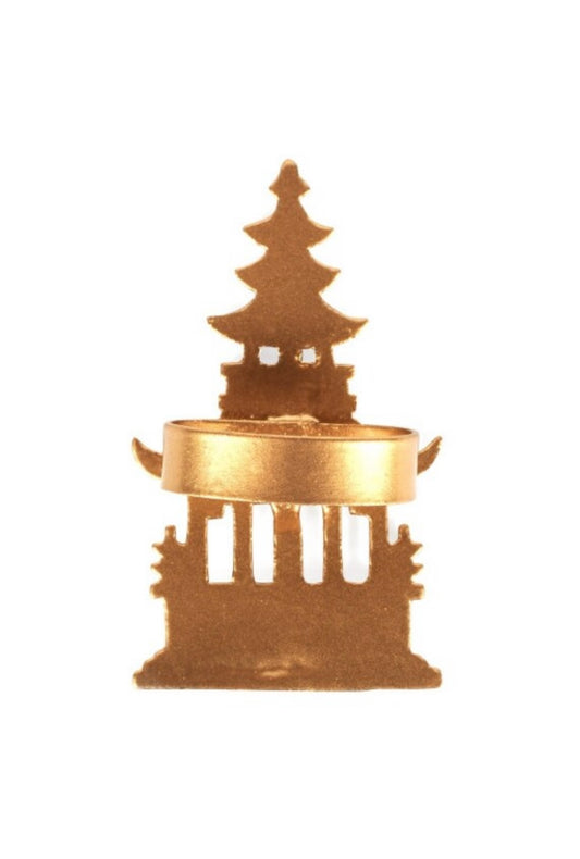 Gold Shanghai Napkin Ring (4pk)