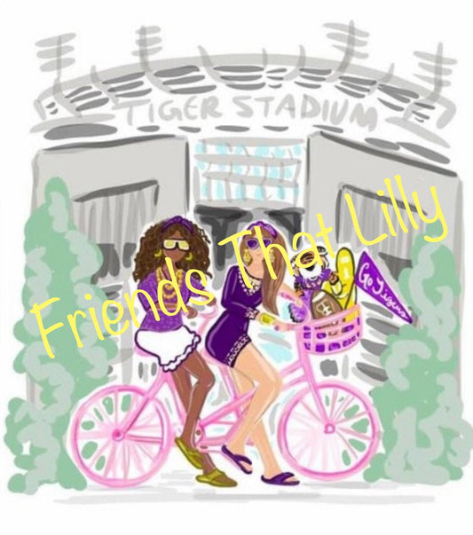 SALE! LSU Tigers Illustration Shirts