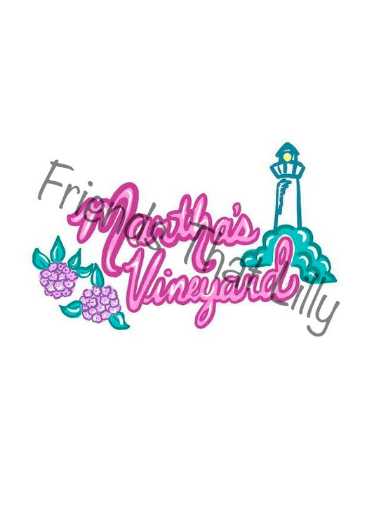 Women's Pocket Style T-Shirts: Martha’s Vineyard