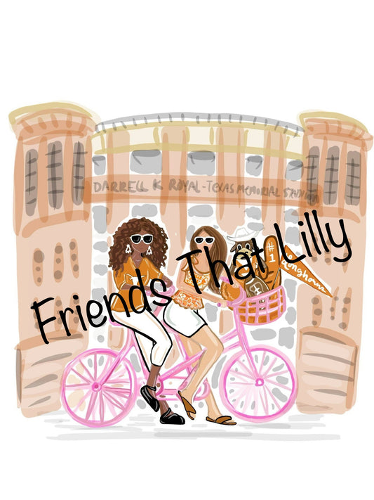 SALE! Texas Longhorns Inspired Illustration Shirts