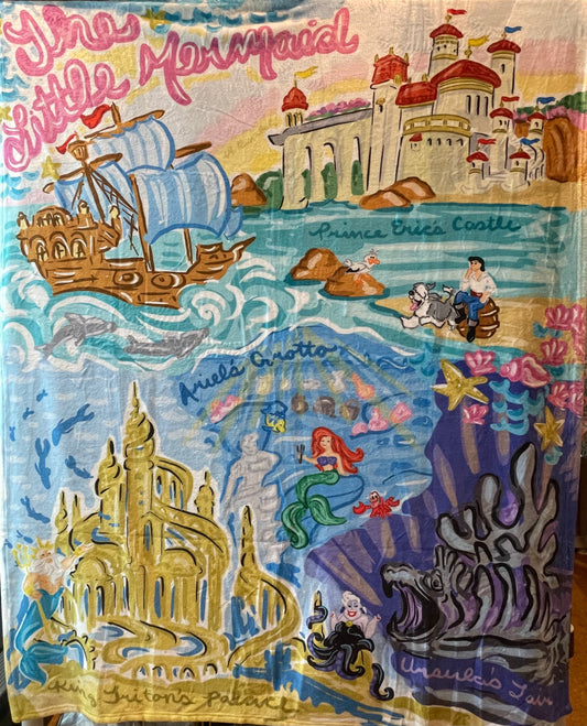 SALE! Little Mermaid Blanket