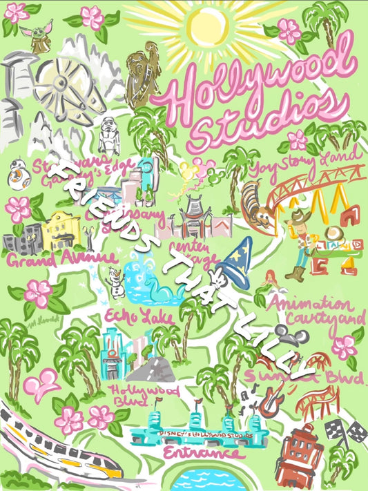 Women's Pocket Style T-Shirts: Hollywood Studios