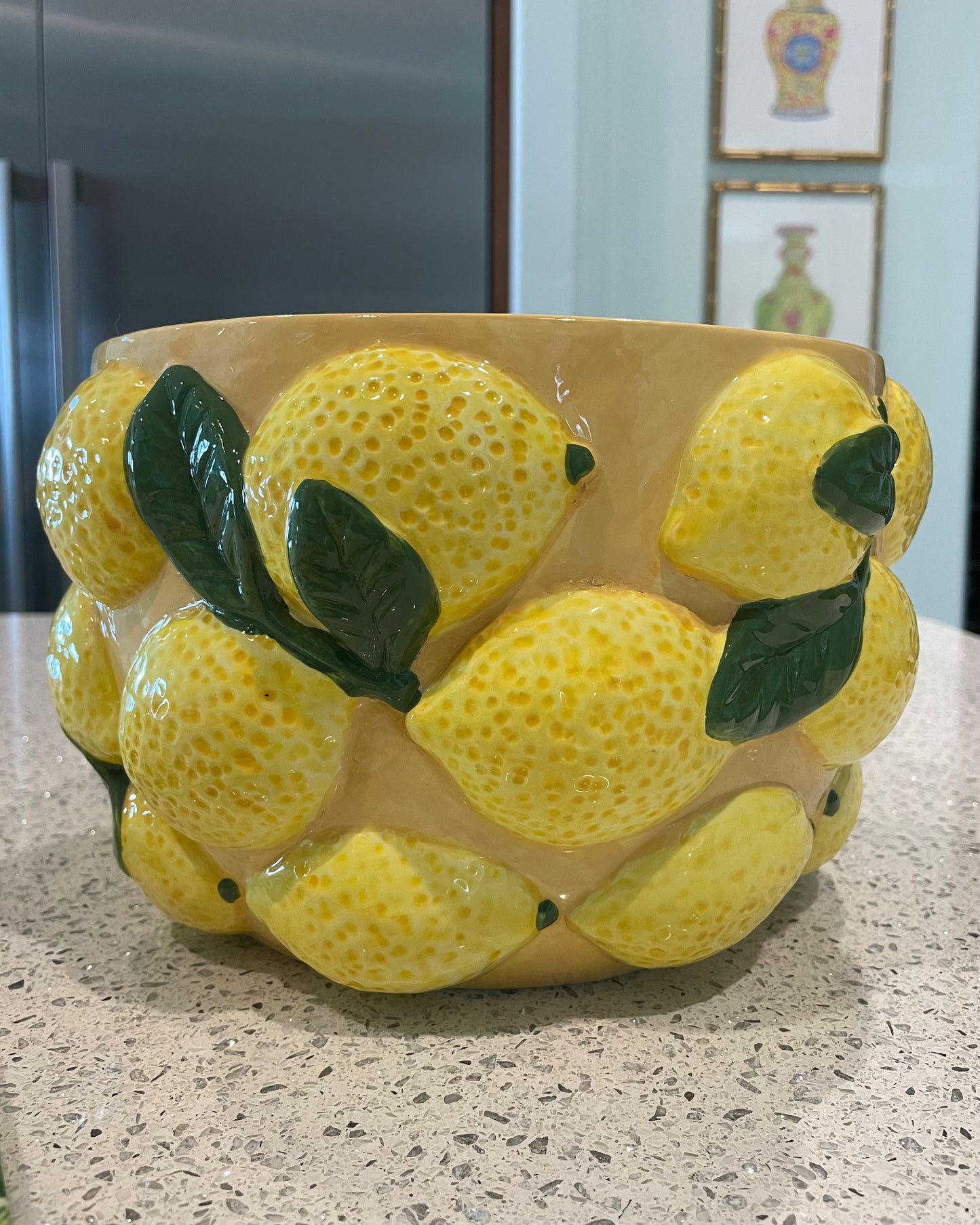 Lemons Punch Bowl & Ladle