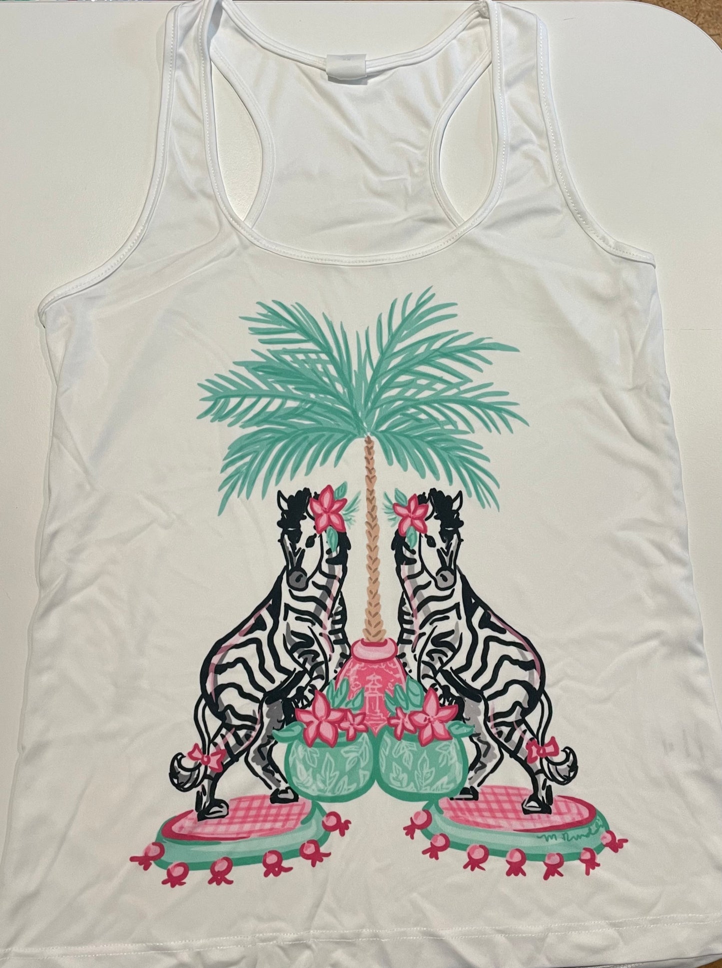 SALE! Friends That Lilly Zebras Illustration Shirts