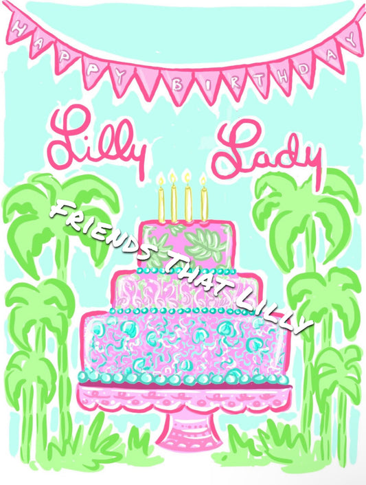 Women's T-shirts: FTL Cake w/ Candles